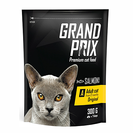 GRAND PRIX Adult Original д/к с лососем 0,3 кг *26